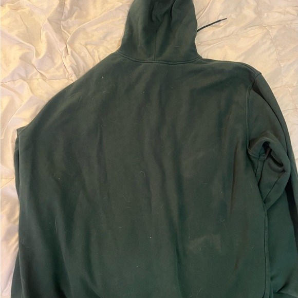 Oakland A's Wright & Ditson Forest Green Hoodie with Oakland City Skyline - Picture 5 of 5